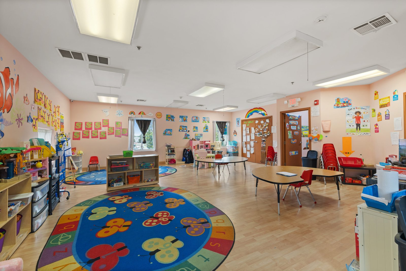 Day Care room for pre-school children 2.5 to 3.5 years old